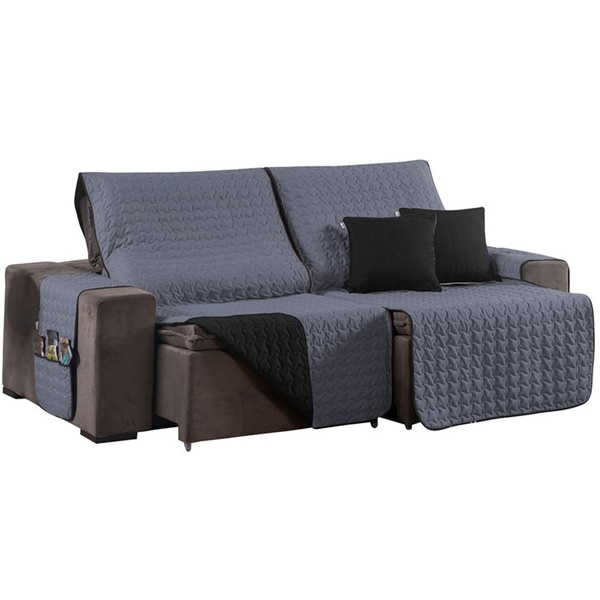 Protetor De Sofá Retrátil Shield Hipercal 400 Fios Dupla Face