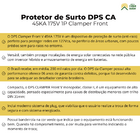 Protetor De Surto Dps Ca 175v 45ka Clamper Front