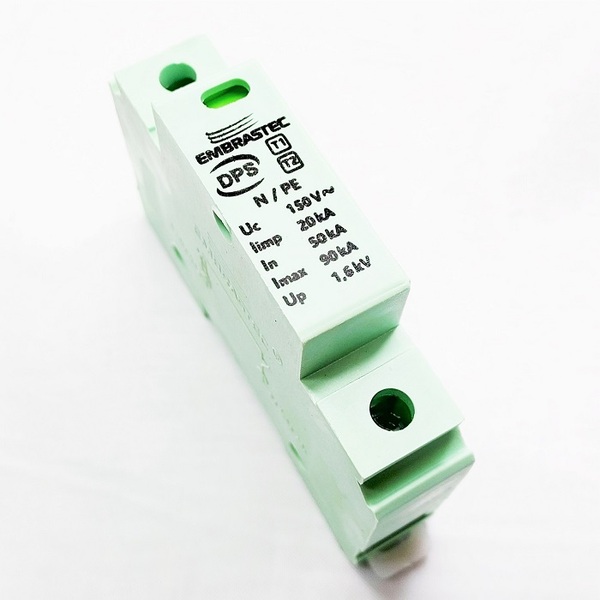 Protetor De Surto Dps Classe I/ii 20/90ka Neutro