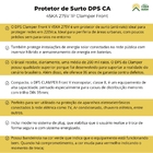 Protetor De Surto Monopolar Dps 275v 45ka Clamper