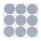 Protetor Deslizante Redondo Cinza 30mm 3M 9 peças