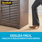 Protetor Deslizante Redondo Cinza 30mm 3M 9 peças