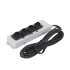 Protetor Elétrico 4tomadas Bivolt Cinza Lexman