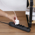 Protetor Elétrico 5tomadas Bivolt Preto Lexman