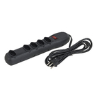 Protetor Elétrico 5tomadas Bivolt Preto Lexman