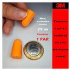 Protetor Ouvido Diminui Ruído Pra Estudar E Trabalhar 3m C 15