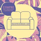 Protetor P/ Sofá De 02 Lugares King 1,20m Dupla Face