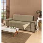 Protetor P/ Sofá De 03 Lugares 1,50m Cáqui Com Palha