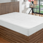 Protetor Para Colchão Impermeável Casal King Branco Cotex