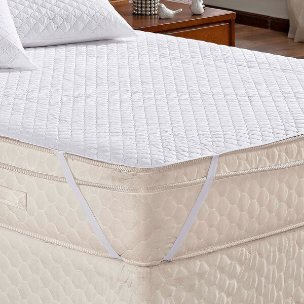 Protetor Para Colchão Impermeável Casal Padrão 1 Face Com Elá