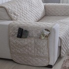 Protetor Para Sofá 3 Lugares Fanny Matelado Caqui Casa D'oro