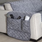 Protetor Para Sofá 3 Lugares Fanny Matelado Preto Sultan