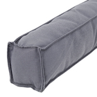 Protetor para Porta Adesivo Fecho Contato Duplo Tecido Cinza 950cm 1 peça