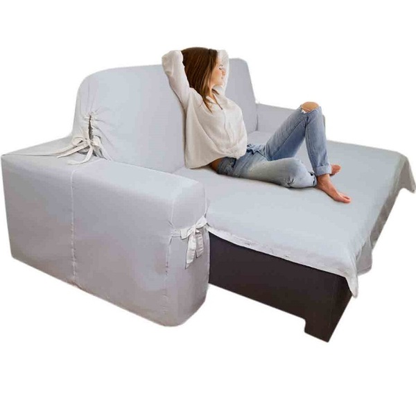 Protetor Pra Sofá De 3 Lugares Retrátil E Reclinável Em Acqua