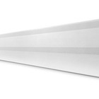 Protetor Veda Porta Slim Borracha 100cm Transparente