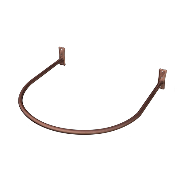 Provador Em Arco Parede Para Loja  90 X 90 Rose Gold