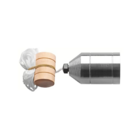 Prumo 750 G Tramontina Em Aço Com Calço Guia De Madeira