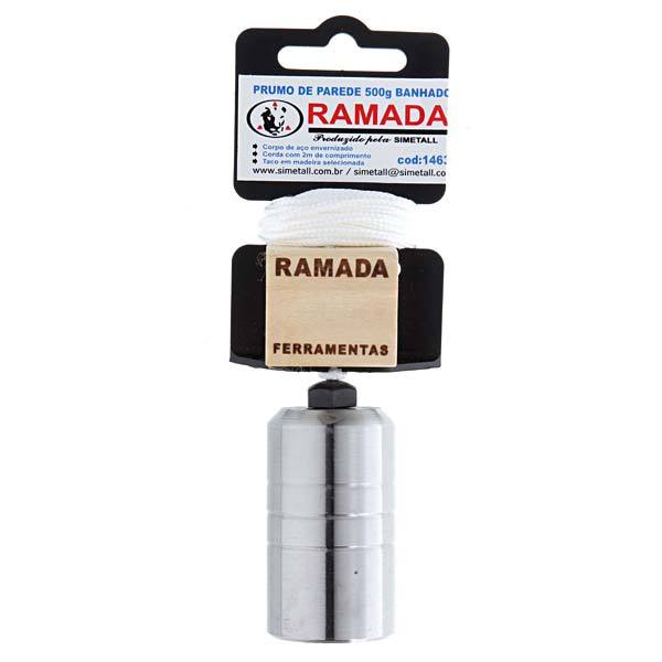 Prumo Parede 1462 Aço Banhado 400g