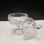 Pryma Potiche Bomboniere 18x11x11cm Vidro Transparente