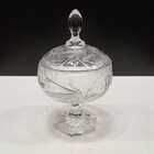 Pryma Potiche Bomboniere 18x11x11cm Vidro Transparente