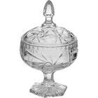 Pryma Potiche Bomboniere 18x11x11cm Vidro Transparente