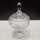 Pryma Potiche Bomboniere 18x11x11cm Vidro Transparente