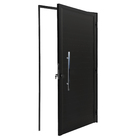 Pta Idea Lambri 1F Puxador 215x98 Abertura lado Esquerdo Preto