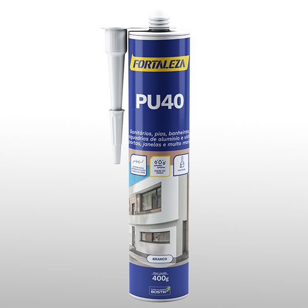 Pu 40 Selante Fortaleza 360g  Branco - Alta Aderência