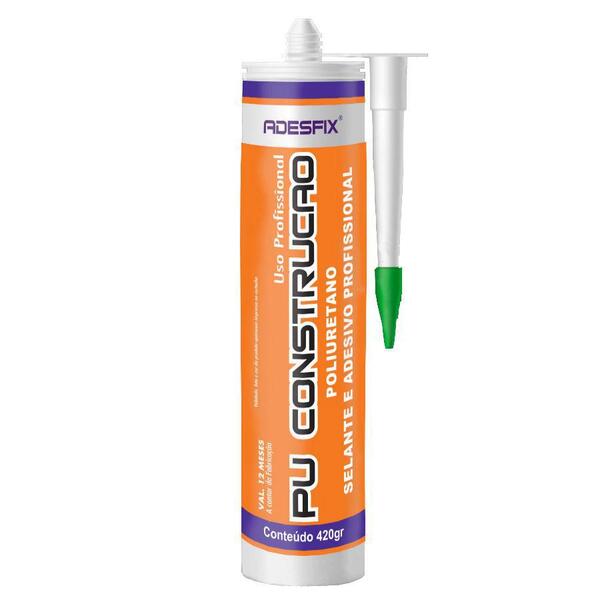 Pu Construção Cartucho 420gr - Adesfix Cor:branco
