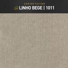 Puf Puff Para Sala Lhor Linho Bege Rm