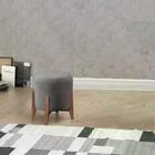 Puf Puff Para Sala Lhor Linho Cinza Rm