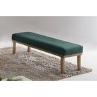 Puff 160cm Pés Mel Theo  Verde