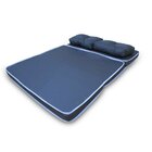 Puff 3 Em 1 Casal Conforto Fa Maringá 128x60x10 Cm