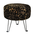 Puff 7003 441-tecno Mobili - Metalico / Onça