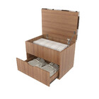 Puff  1 Gaveta Tecno Mobili Pu2051