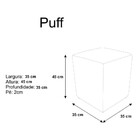 Puff  Estampado Paris