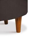 Puff Acalanto Com Tecido Poliéster - Preto