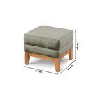 Puff Áquila Versátil E Estilosa Verde