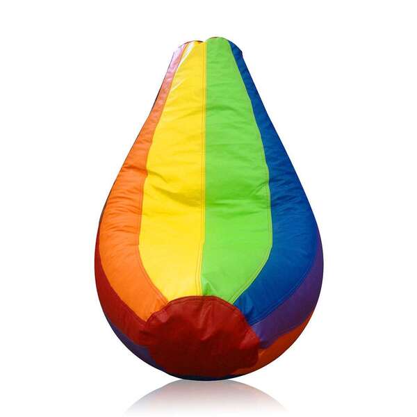 Puff Arco-iris Grande Em Colorido