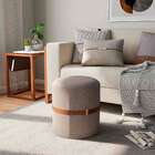 Puff Aston Cinza E Marrom