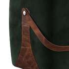 Puff Bag Verde E Marrom