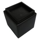 Puff Bandeja Para Sala De Estar Tray Preto