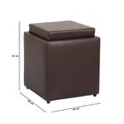 Puff Bandeja Para Sala De Estar Tray Tabaco