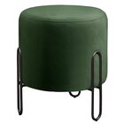 Puff Banqueta 45x50cm Mali Luxo Verde