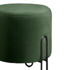 Puff Banqueta 45x50cm Mali Luxo Verde