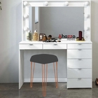 Puff Banqueta Alta Bita Industrial Sala Penteadeira Pé De Fer