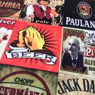 Puff Banqueta Berlim Redondo Estampado Pés Castanho D'rossi -