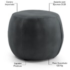 Puff Banqueta Decorativa Para Sala De Estar Golf D02 55 Cm Co