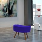 Puff Banqueta Decorativa Para Sala De Estar Kora D02 Veludo A