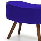 Puff Banqueta Decorativa Para Sala De Estar Kora D02 Veludo A